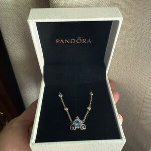Pandora Disney Cinderella Carriage Necklace